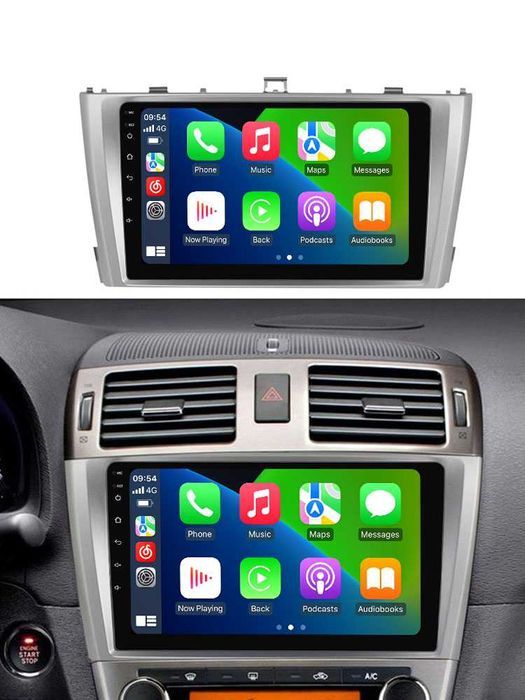 Navigatie Android 14 TOYOTA AVENSIS 2008 - 2015 1/8 Gb CarPlay +CAMERA