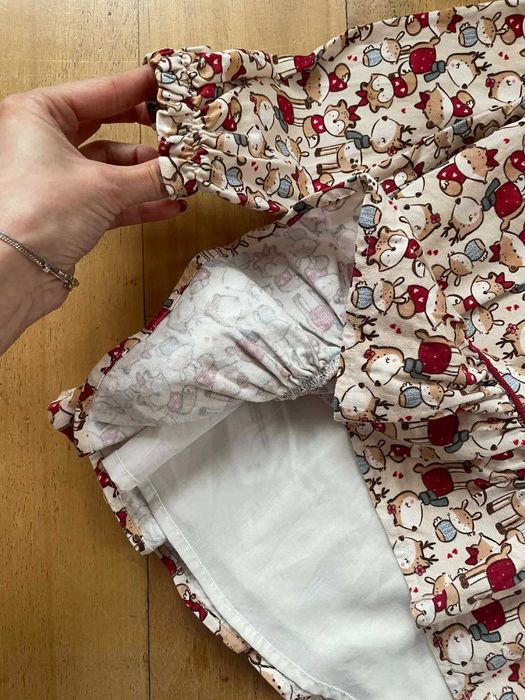 Рокля MAYORAL,  с коледен мотив, размер 92