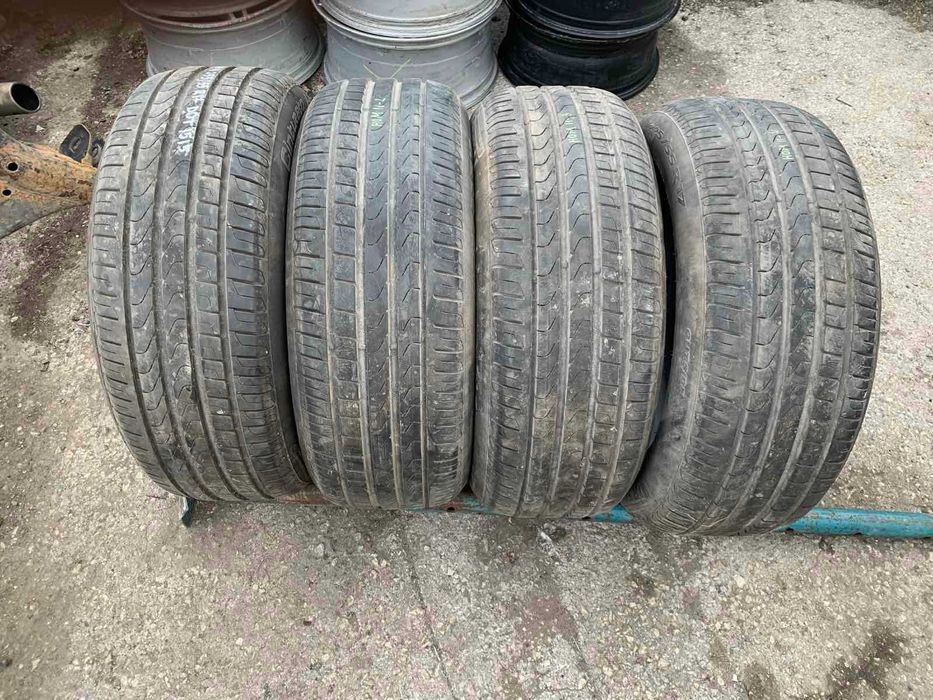 4 бр Летни Гуми Pirelli 225/55 R17 DOT 1515 грайфер 7мм ном 11