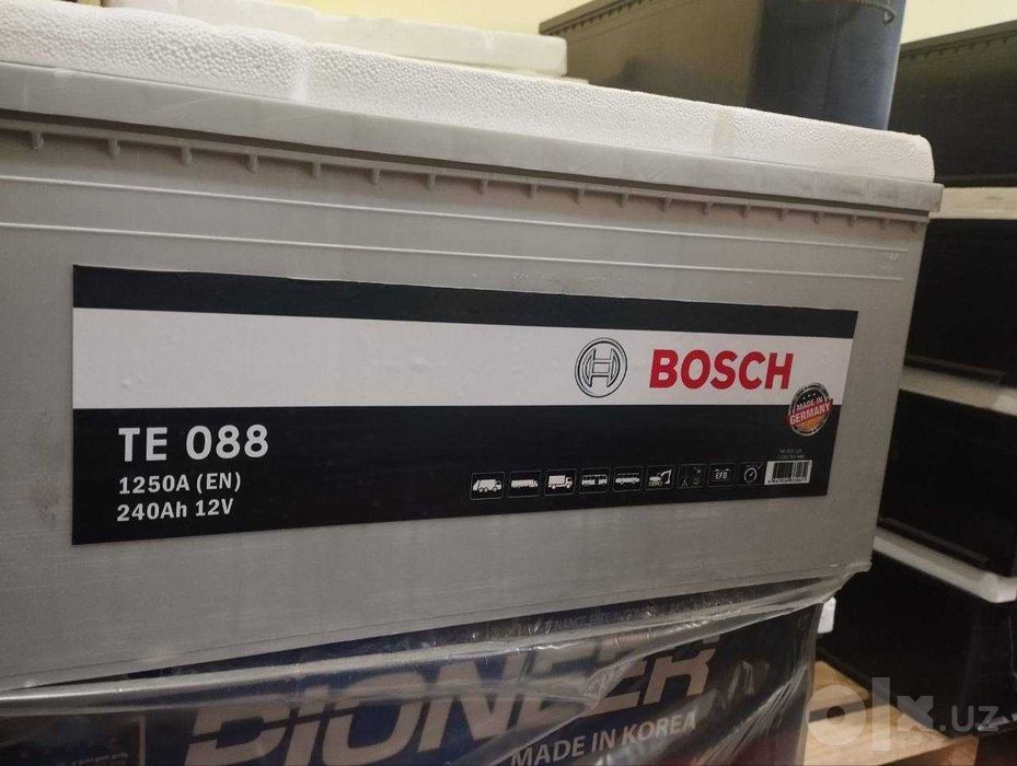 Bosch 12volt 240ah 1250 A en