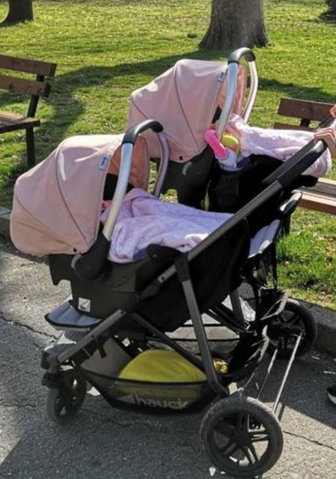 Количка за близнаци HAUCK