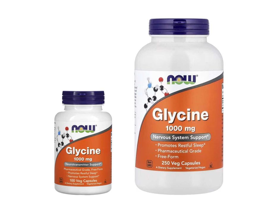 NOW Foods Glycine глицин glisin