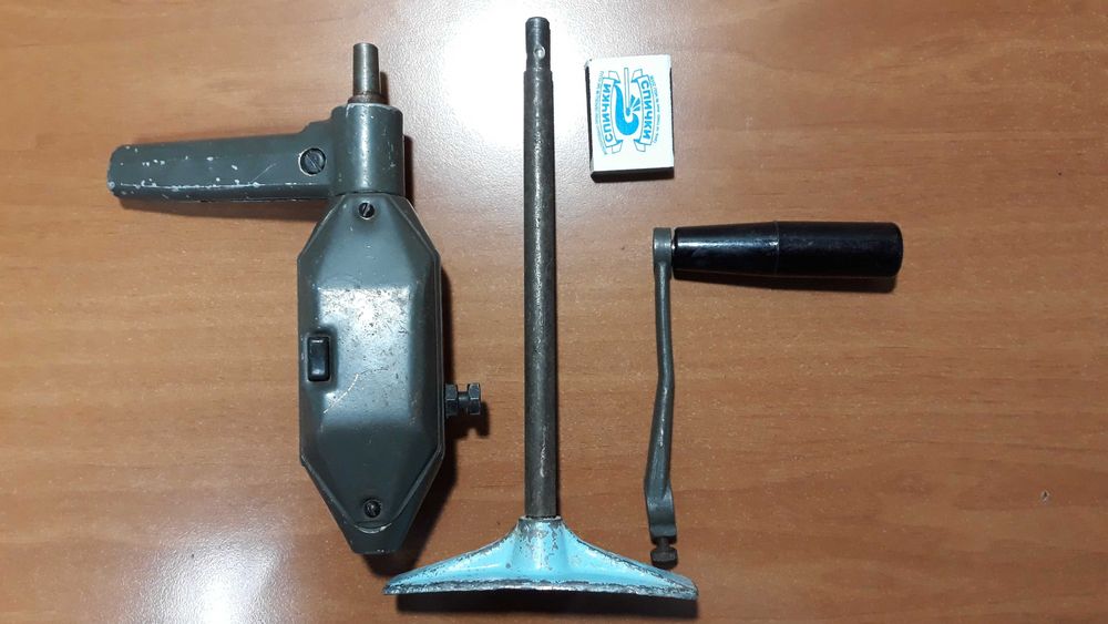 Дрель ручная, без головки для сверла (СССР)