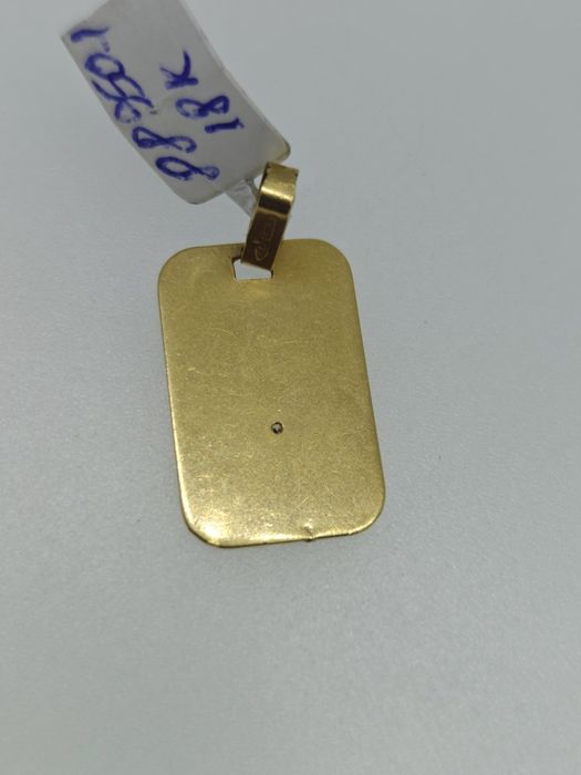 Pandantiv personalizat aur 18k 3.18gr cu un diamant  (r)