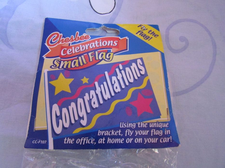 Флагчета congratulations