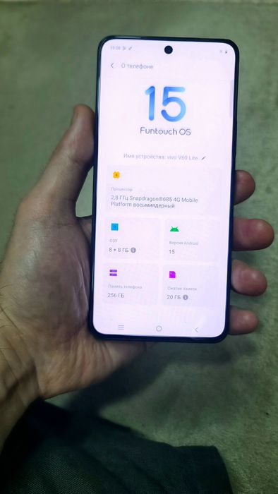 Vivo 60 Lite  yangidek full xolatda