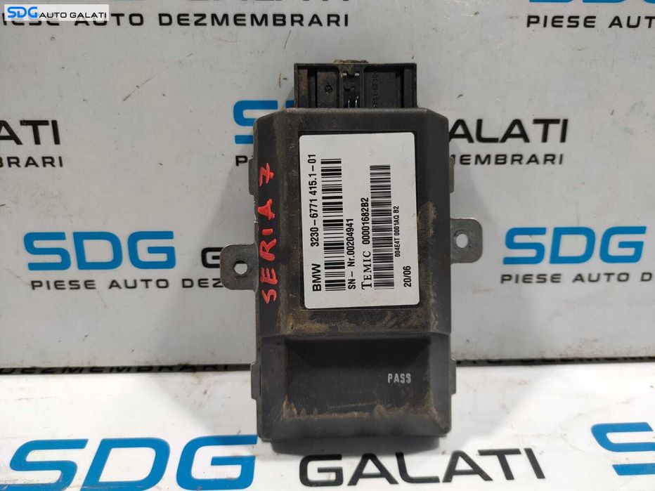 Calculator Modul Coloana Volan BMW Seria 7 E65 E66 2001 - 2008 Cod 6771415 6771415.1 [L5049]