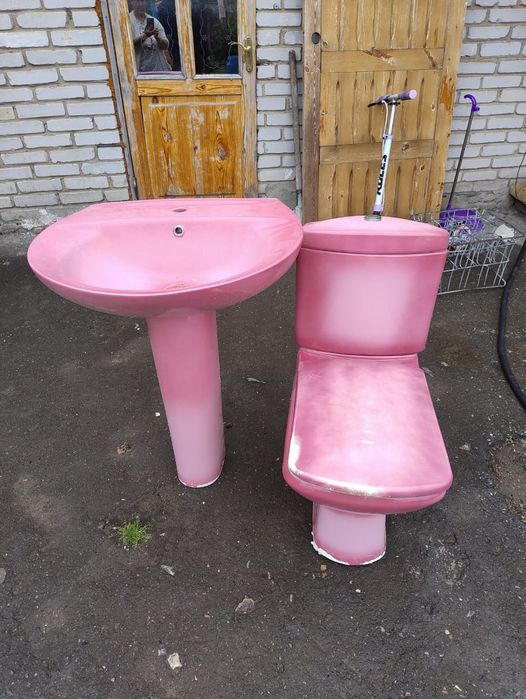 Раковина, унитаз
