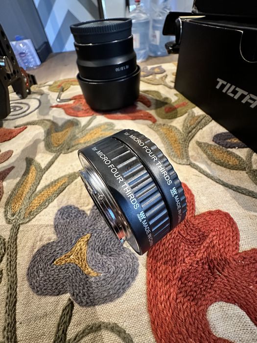 Продам макрокольца под микру, micro 4/3 Gh5 blackmagic 4k