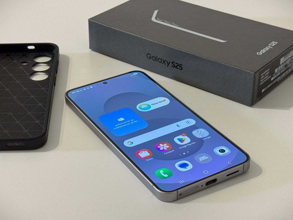 Бартер! Samsung Galaxy S25 256GB Silver Shadow (Сив)