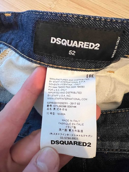 Blugi dsquared2 barbati marimea 52