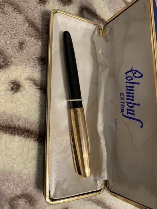 Stilou Columbus Extra placat cu aur 750%