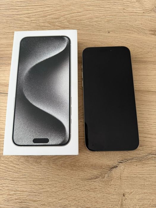 iPhone 15 Pro Max White Titanium
