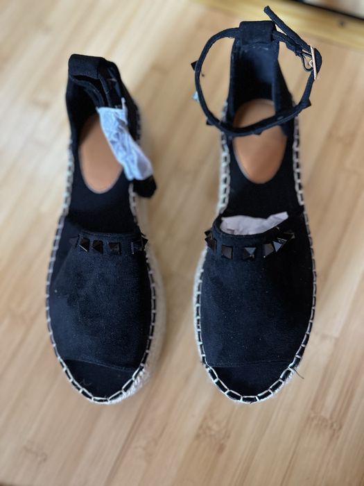 Espadrile cu platforma