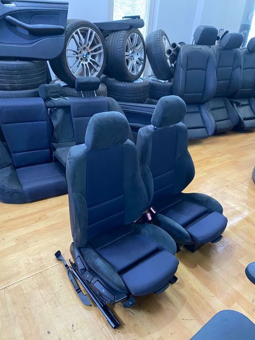 На бмв е46 салон (сидения, дверные карты)