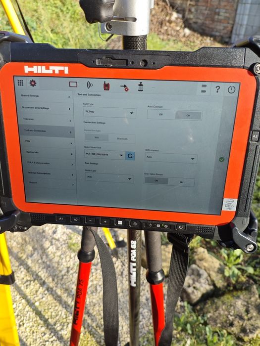 Hilti PLT 400 + PLC 600 - Система за трасиране