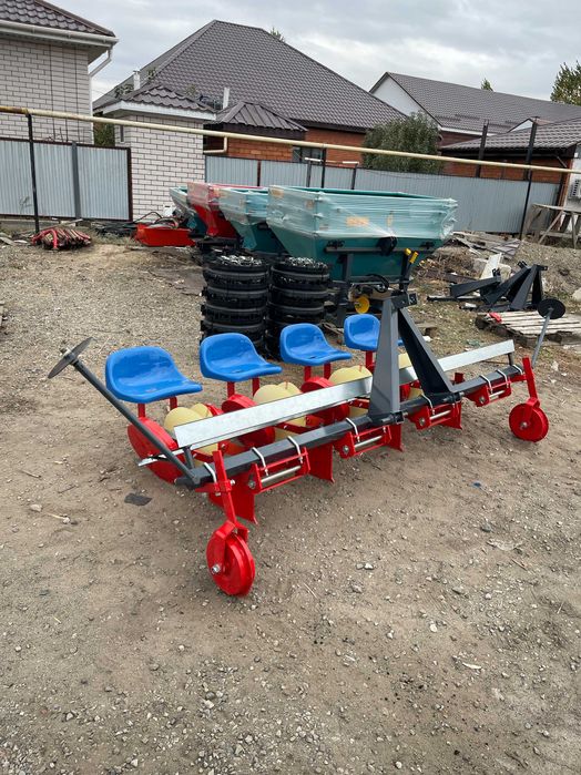 Рассадопосадочная машина двухрядная РПМ 2 D-Pol