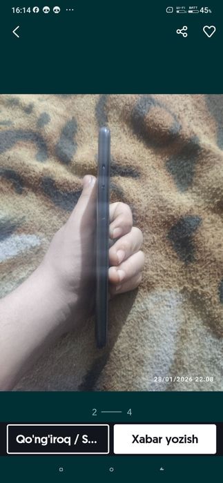 REDMI 9 holati ortacha 580 sunatiga otiberaman