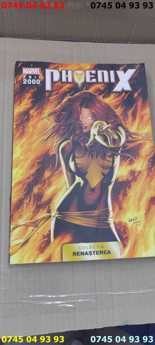 carte carti colectia renasterea marvel Phonenix carte grafica