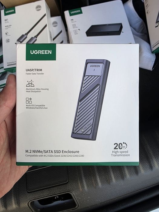 UGREEN SSD Case NVMe корпус для внешнего накопителя