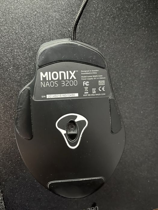 Mouse + pad  Gaming  MIONIX