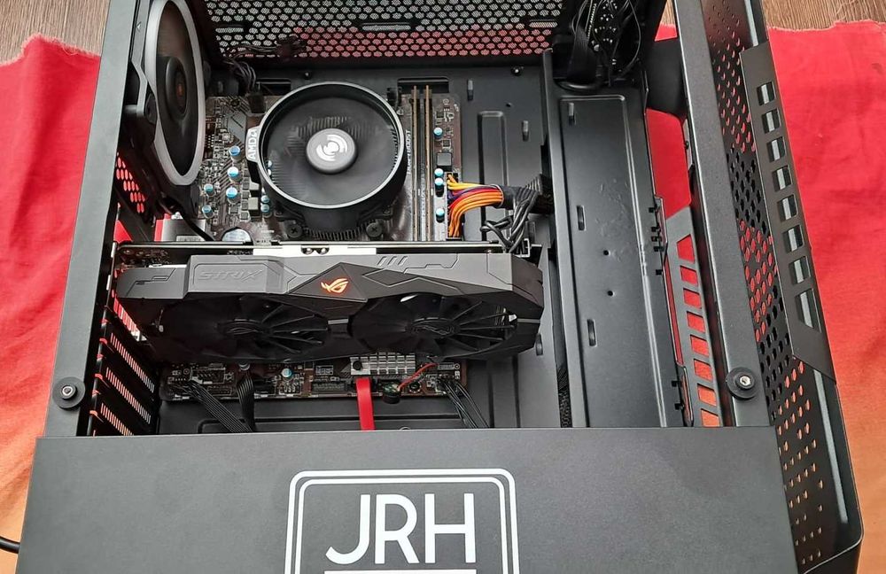 PC Gaming Ryzen 5 1600X/GTX 1050-4GB/16 GB DDR4/SSD+HDD/GTA5/CS GO,etc