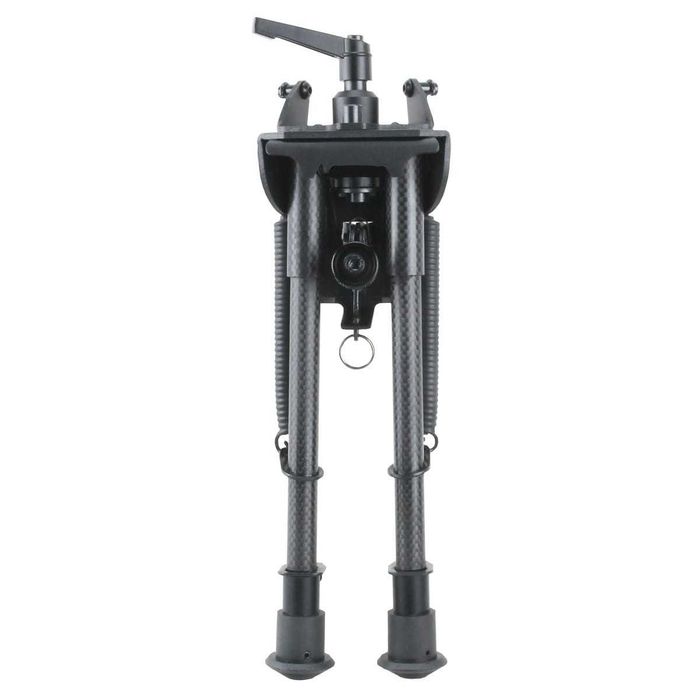 Bipod cu arc pivotant 9-13,5" din fibra de carbon