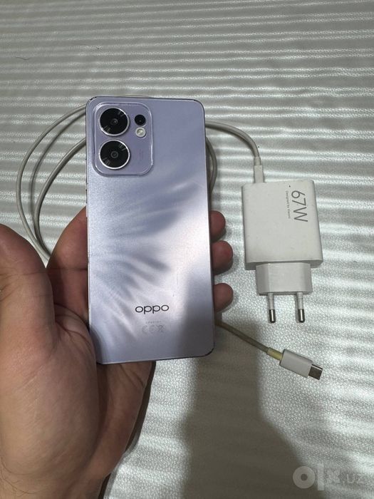 Oppo Reno 13F 4G 16/256GB Purple Igravoy 2026 Holati Yaxshi Pubg Zor