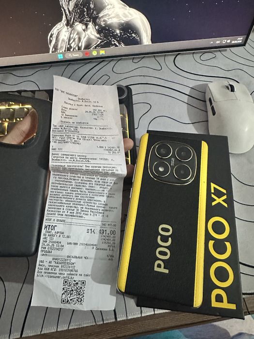 Телефон Poco X7 512/12gb в хорошем состоянии