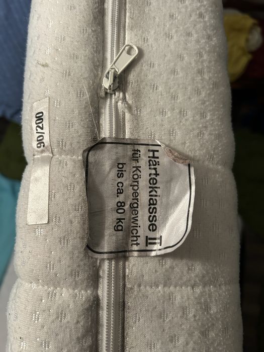 Saltea pe arcuri pat 90/200/12 cm HarteKlasse II