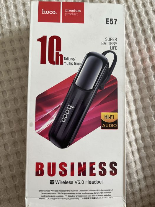 Bluetooth-гарнитура HOCO E57