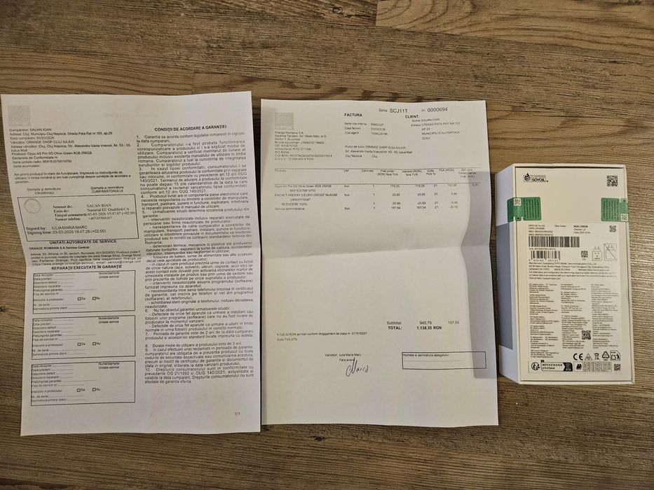 Oppo A5 Pro 5G 8GB/256GB 2026 NOU