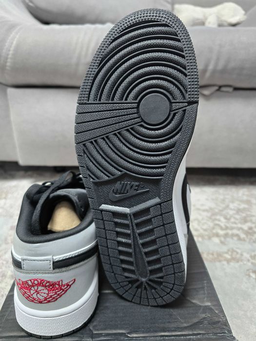 Jordan 1 Low Black White Gray ~ Marimea 41 ~ Nou