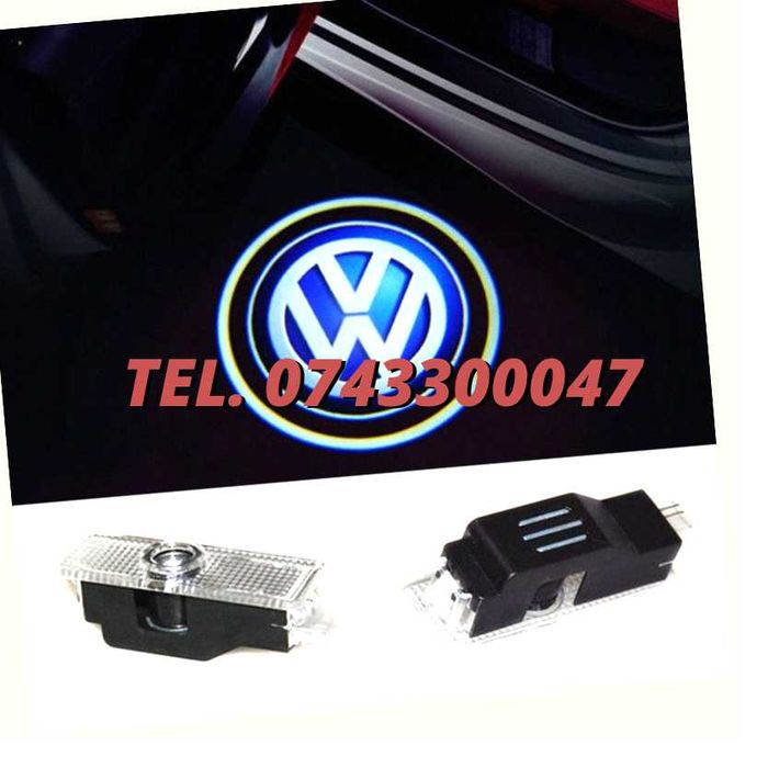 Proiectoare Logo Volkswagen Passat Portiera  Led Laser emblema sig