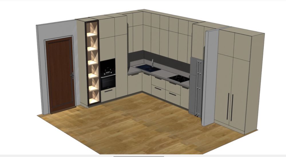 3D дизайн мебели,эскиз