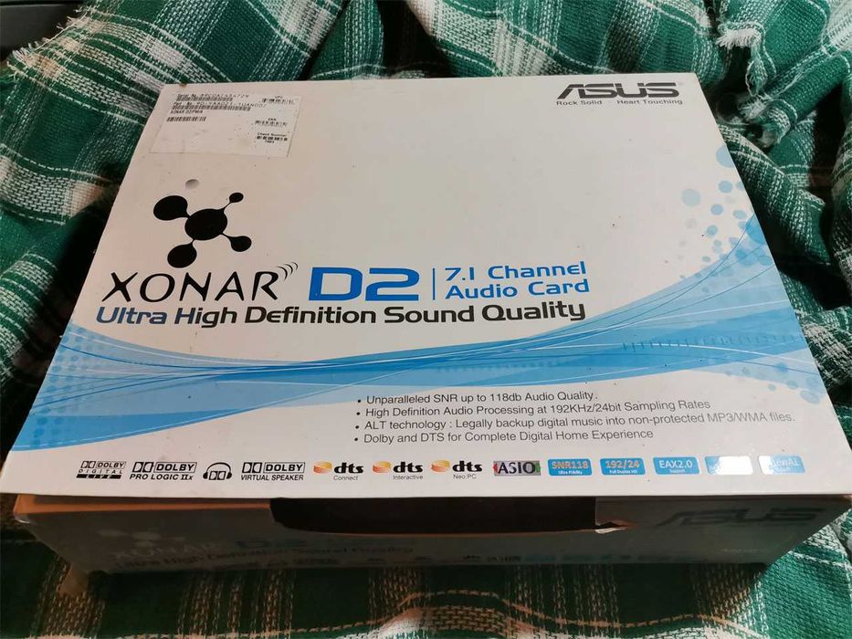 ASUS Xonar D2/PM/A – истински качествен звук без компромис