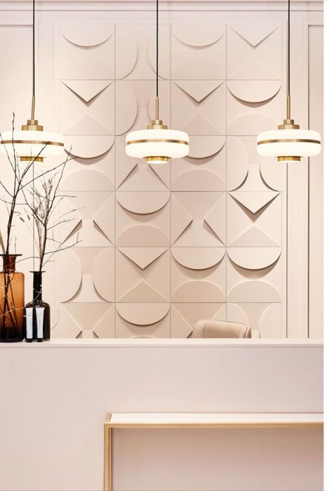 Гипсовый 3д панель ТРИАДА | gip 3d panel | decor | декор | aboy | абои