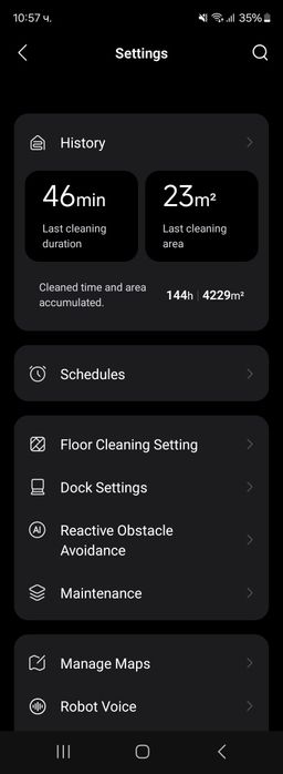 Roborock S7 MaxV Ultra Прахосмукачка робот със станция за почистване