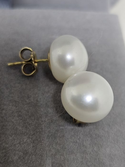 Пуссеты жемчуг 585проба