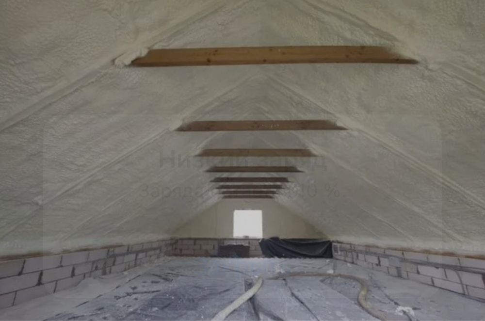 Утепление пеной ППУ