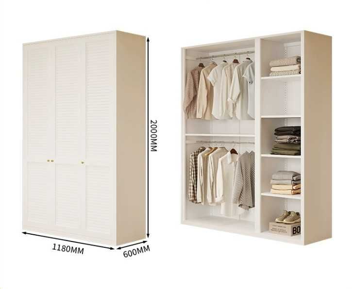 Шкаф для спальни/Zamonaviy rangli shkaf/Шкаф с ящиками/Javonlari bilan