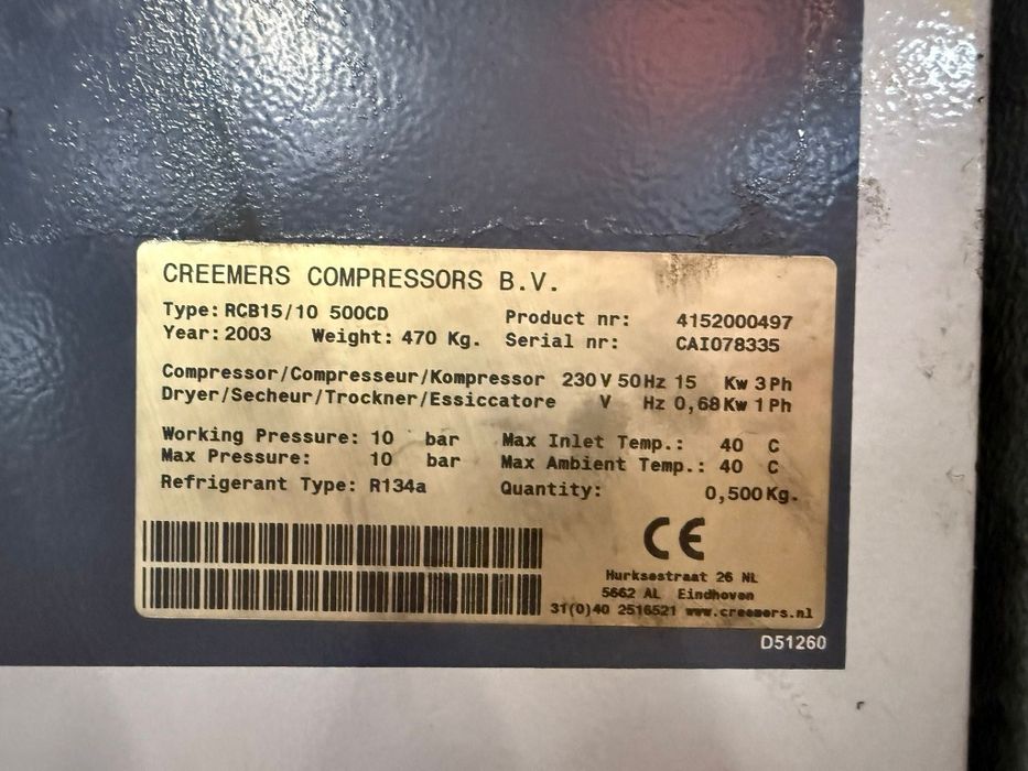 Compresor aer cu șurub