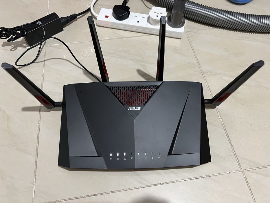 Router performant Gaming DSL Asus AC3100 / AC88U Foarte rapid și stabil