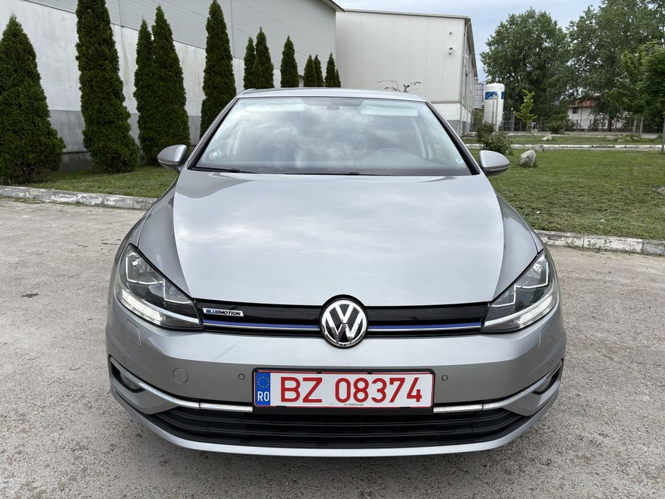 VW Golf 7, 2018, 1.5 TSI EVO, DSG Distronic Navi Parctronic Padele Vopsea Originala, Kilometri certificati