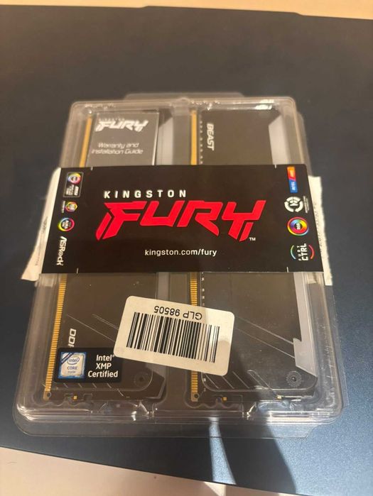 Kingston Fury DDR4 16GB (2x8GB) 3200MHz – НОВО! С ДОЖИВОТНА ГАРАНЦИЯ!