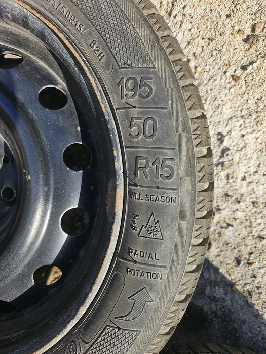 Железни джанти с гуми 195/50/15