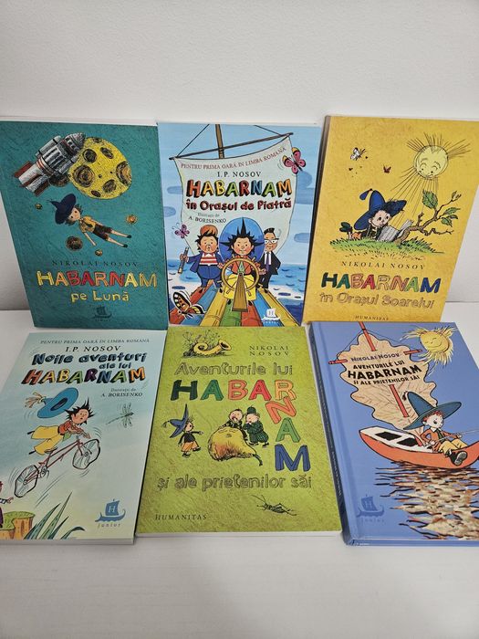 Set 5 cărți Habarnam – Nikolai Nosov – stare ca nouă