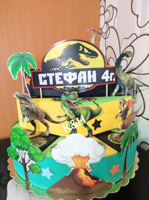 Картонена торта за детска градина