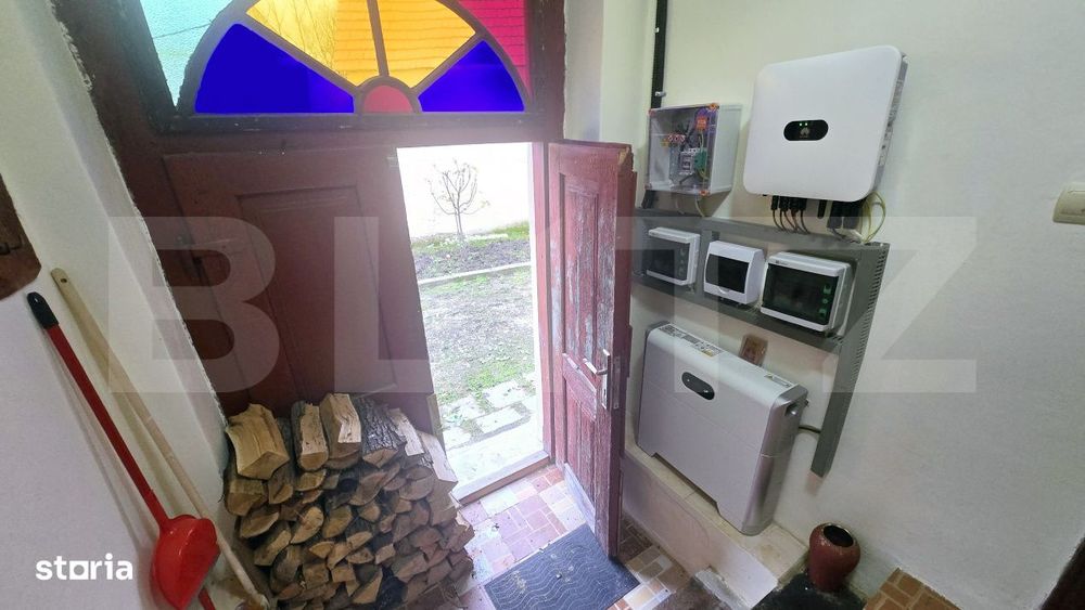 Casa individuala cu doua camere,60 mp utili, 500 mp teren, Carpinis