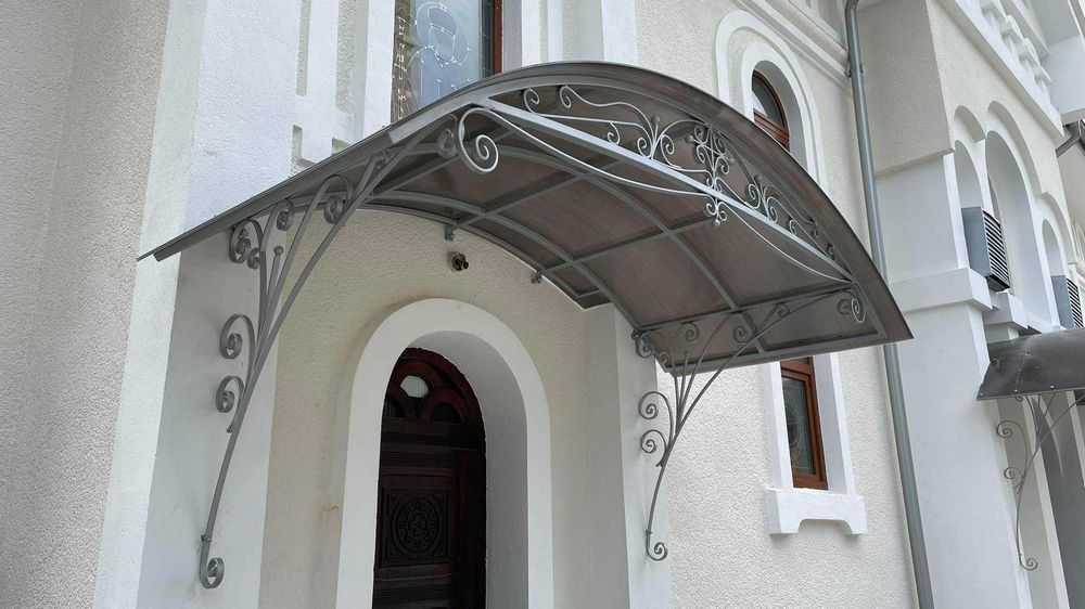 Balustrade inox si fier forjat